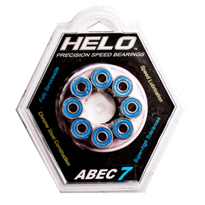 ABEC 7 Helo Speed Bearings - 16 Pack