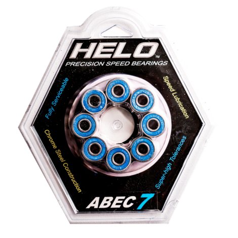 ABEC 7 Helo Speed Bearings - 16 Pack
